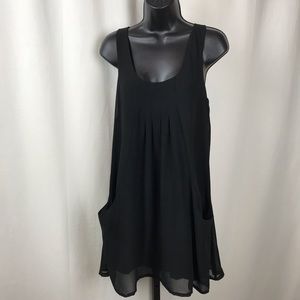 SPARKLE & FADE BLACK TANK DRESS